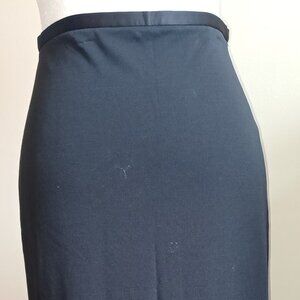 Long Black Ann Taylor Skirt Size 2